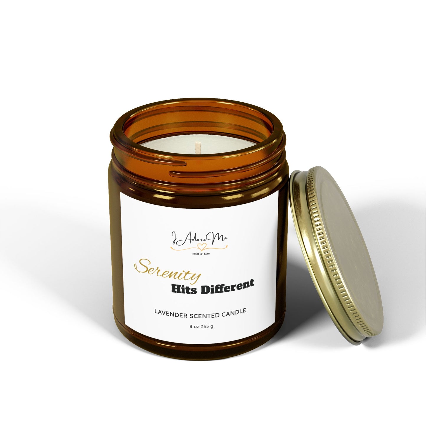 Serenity Hits Different-Lavender Scented Candle - 9oz
