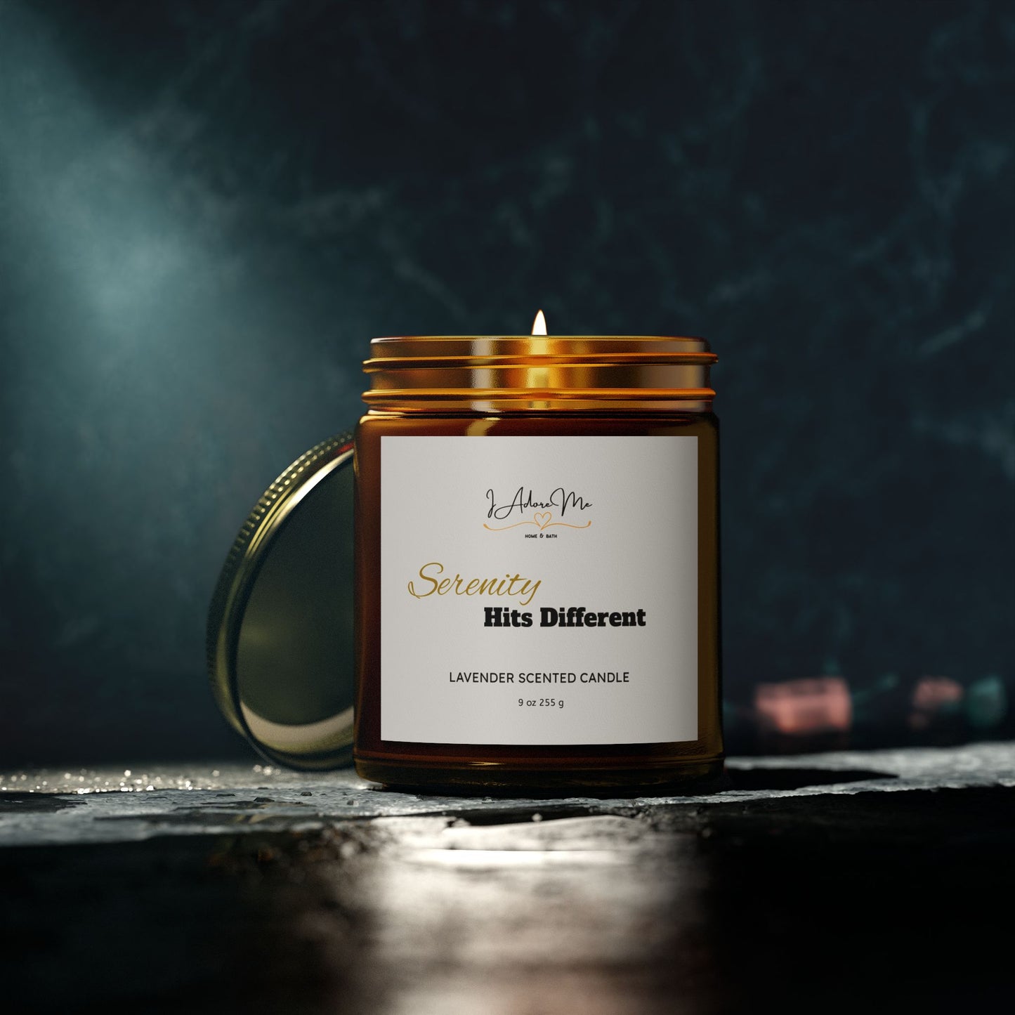 Serenity Hits Different-Lavender Scented Candle - 9oz