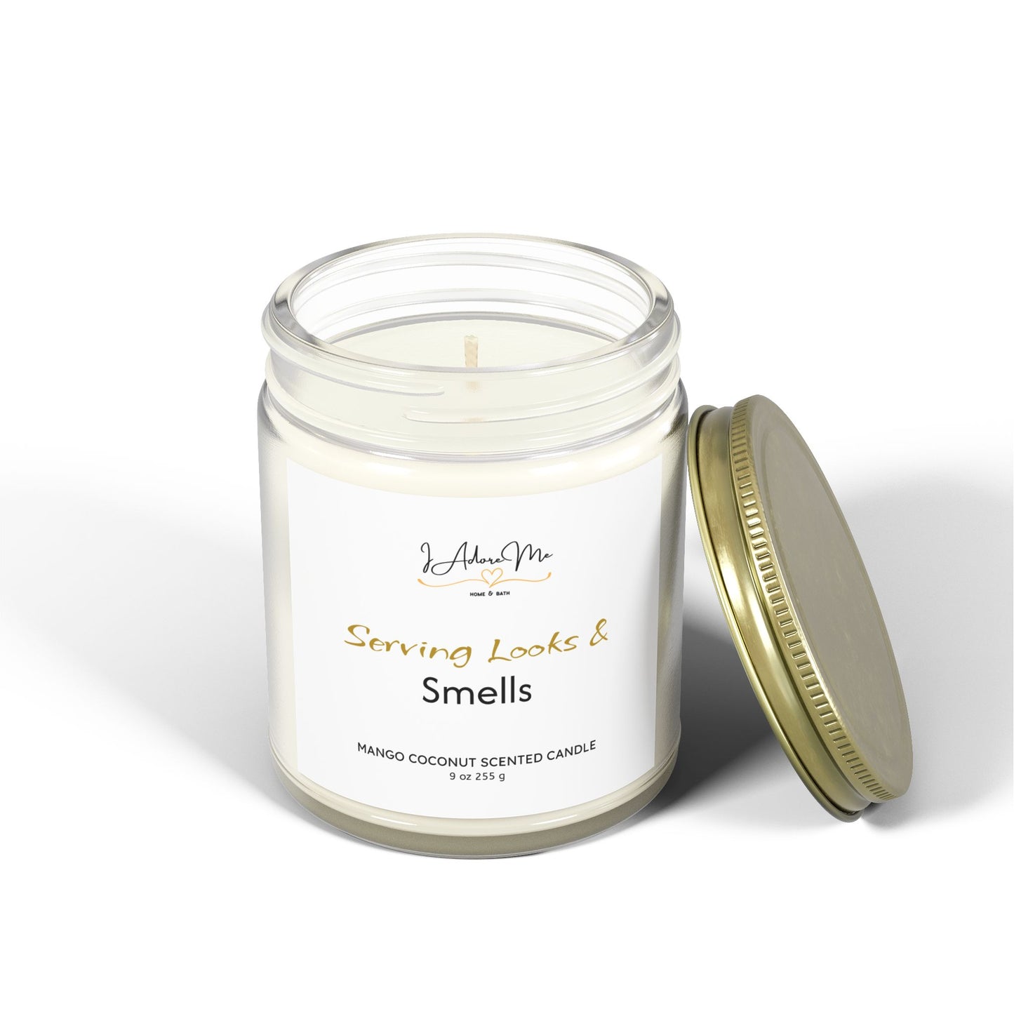 Serving Looks & Smells - Mango Coconut Scented Candle - 9oz