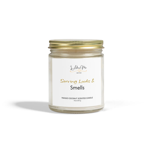 Serving Looks & Smells - Mango Coconut Scented Candle - 9oz